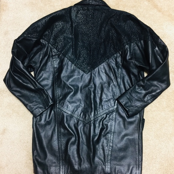 G- III Global Identity Genuine Leather Jacket Sz M - Picture 5 of 8